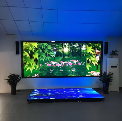 SMD P10 室内固定LEDビデオパネルディスプレイ 3840 高刷新と 1200CD 亮度