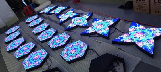 SMD 3mm Pixel P3 カーブド LED 画面